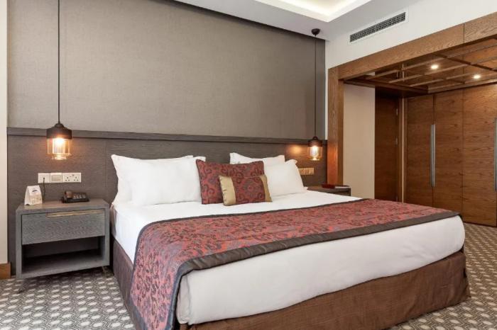 Salamis Bay Conti Hotel Resort&SPA&Casino Famagusta  Camera foto A bedroom at the hotel