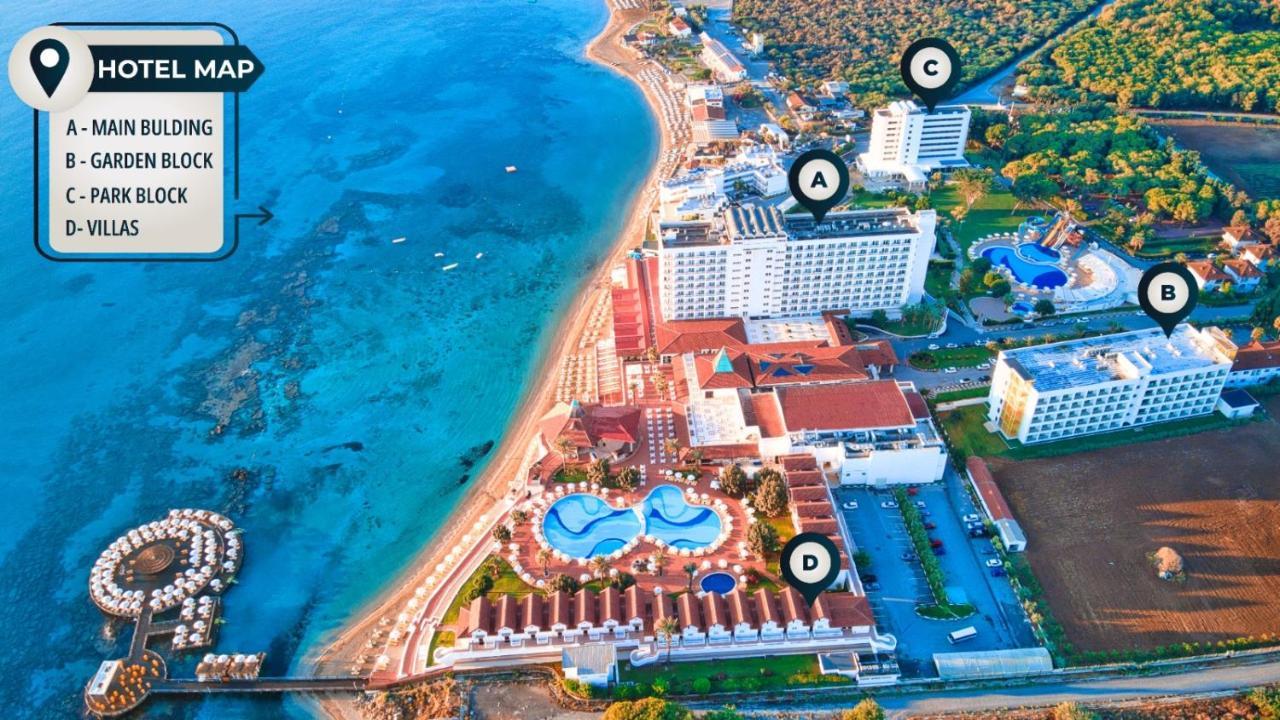 Salamis Bay Conti Hotel Resort&SPA&Casino Famagusta  Esterno foto Hotels in the resort
