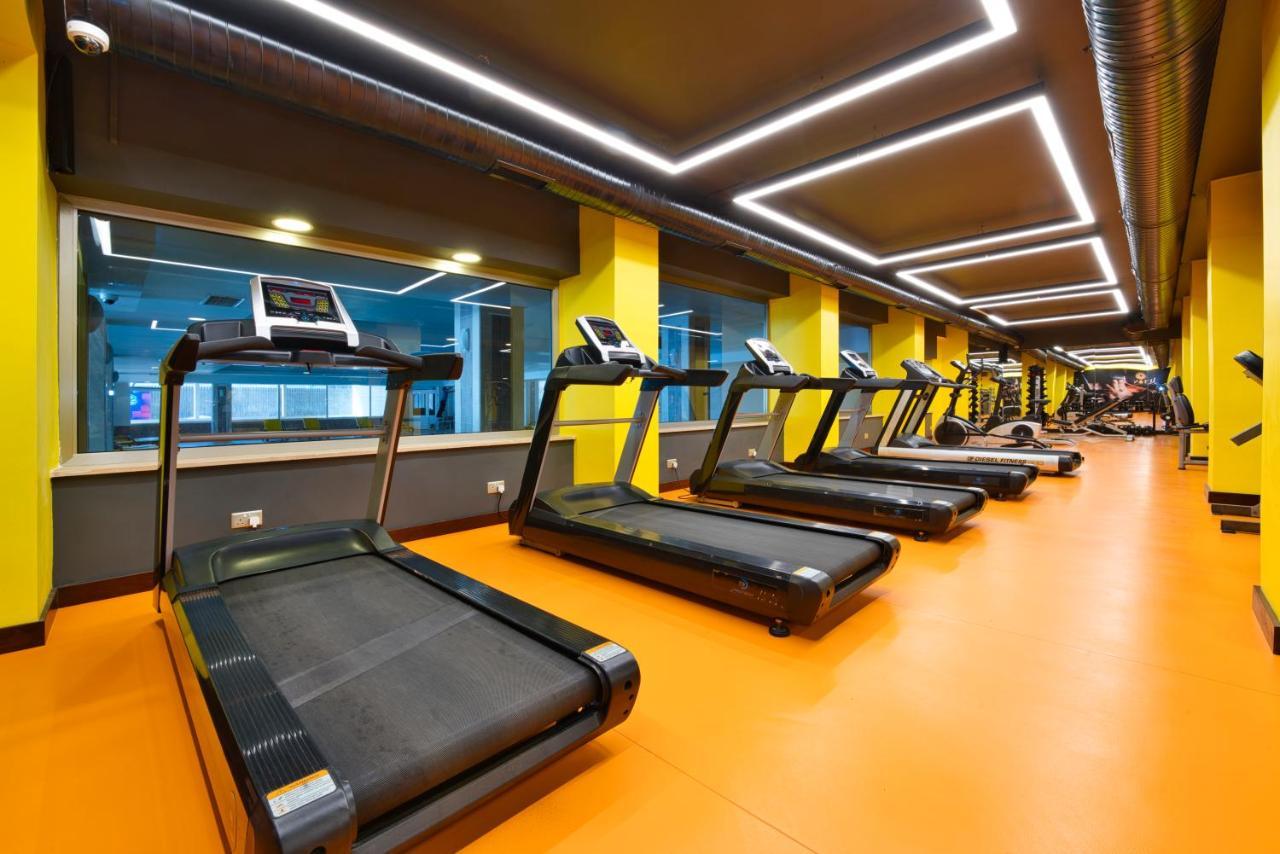 Salamis Bay Conti Hotel Resort&SPA&Casino Famagusta  Esterno foto The gym at the hotel