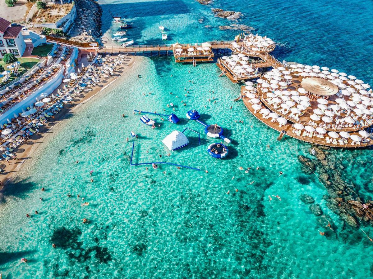 Salamis Bay Conti Hotel Resort&SPA&Casino Famagusta  Esterno foto Aerial view of the beach